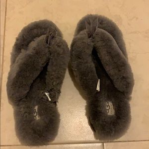 Ughh grey slippers